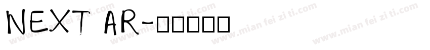 NEXT AR字体转换